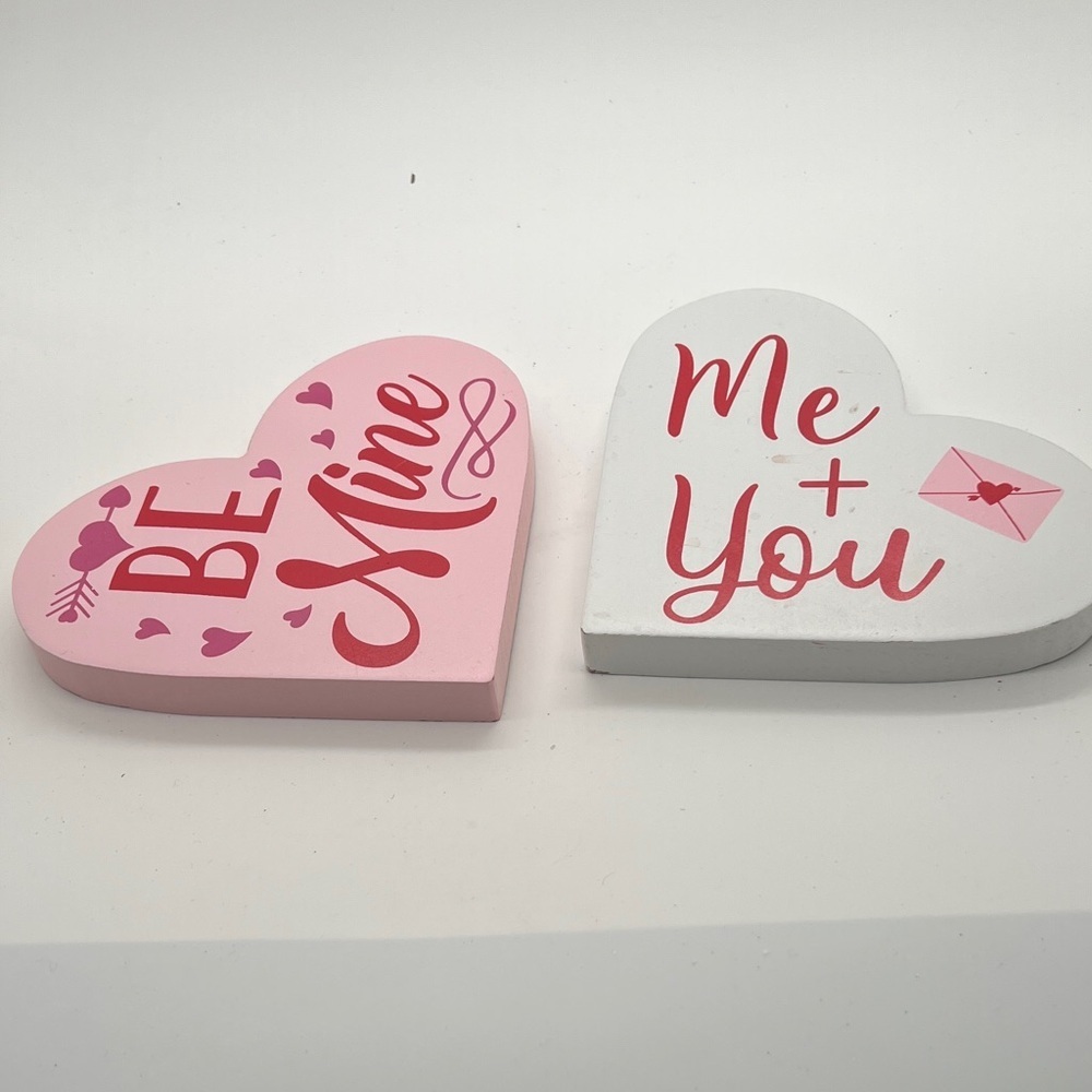 Heart-Shaped Decorative Signs
